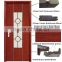 popular design teak wood interior office doors with windows