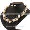 Wholesale Imitation Pearl Glisten Crystal Collar Necklaces for women