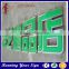 High Grade letters cheap acrylic Blister price illuminated signs