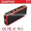 SUNPOW mobile phone charger li-polymer battery power bank car starter