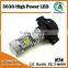Extreme bright 900lm 3030 14SMD LED bulb H16 5202 H11 H10 H9 H8 H7 H4 for car lights