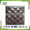 customized decorative soft 3d leather wall panel wall cladding tiles