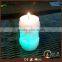 Handcraft Pillar real burning led candles with Magic Color Changing
