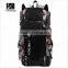 Custom canvas hiking sports backpack/high capacity travelling hiking backpack wholesale