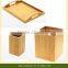 hot sell bamboo bathroom accessories set