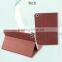 Wooden shape pu smart leather case for apple ipad air ipad 6, for ipad air 2