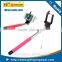 2015 popular factory price selfie stick with Audio cable