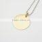 Custom Metal Pendant 316L Stainlesss Steel Custom Logo Pendant Quality Choice