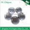 Dark green flat back lampwork colored glass pebbles for garden