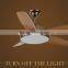 rustic style PAC blade ceiling fan light