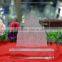Crystal building model Crystal gift Crystal Crafts Card for Office or Home Decoration