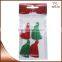 Christmas Handmade Curtain Tassel Red & Green for Decoration