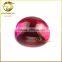 high quality synthetic round shape red ruby cabochon