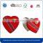 Custom Cardboard Paper Red Heart Shape Gift Box