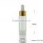 Wholesale Mixed Colors Easy Portable Round Shaped Mini Glass Essential Oil Dropper Bottle