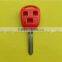 3 BTN Colorful remote car key cover for Toyota Corolla Prado Yaris Blue Red Pink Yellow