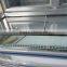combine island freezer and cooler display