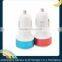 2015 high fast charger 5V 3100mAh USB Car Charger with cosomtized color choose for smartphone