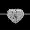 Wholesale 14 Styles 11*12mm 316L Stainless Steel Family Charms Heart Shape European Beads DIY Jewelry Findings SEB-LG136