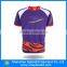 Custom men purple printing t shirt t-shirt with short sleeve