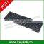 Black Compact Format IP65 waterproof indsutrial Keyboard with full keyboard functionalities