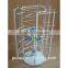 counter spinning battery display rack for promotion purpose