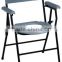 Cheap steel powder coated commode chair