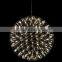 Round Stainless Steel Hanging Lights in 3 Different Size With LED