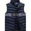 Black Custom Men Ultra Light Down Vest