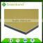 Greenbond high glossy PE coating aluminum composite wall material panel