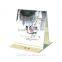 2016 desk calendar printing promotional desk calendar printing, LOGO printing