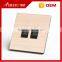 BIHU Brand New Design Telephone Data Wall Socket Rj45 Rj11 Oulet