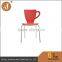Wholesale Cup Shaped Dining Room Furniture Plastic Dining Chair