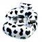 1 seat promotion inflatable sofa chair with milk cow pattern