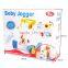 Electric baby jogger plastic unique baby walker with light amd music