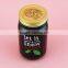 customized glass bottle/jar with handle