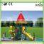 Kindergarten Castle Small Outdoor Playground Slide for Kindergarten KQ50059C