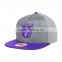 High quality custom snapback cap with embroidery logo 5 panels cap