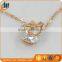 Wholese Stainless steel Designs Crystal Necklace For Ladies Necklace
