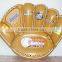 coffee rubgy football inflatable sofa with stool