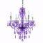 531-2 Af Lighting Elements 8352-4H Mini Chandelier 4 Light In black Cut Plastic