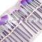 Light Purple 16 pcs makeup Brush with custom logo Make Up Brush Set