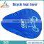 Custom LOGO waterproof blue bicycle seat cover