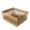Eco-friendly plastic rattan storage basket
