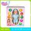 new item 14 inch lovely baby doll+tent+10 balls