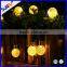 Solar energy waterproof holiday LED light string for decoration wedding party christmas tree