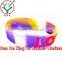 High quality rainbow rubber band bracelet, bracelet rubber band