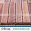 Hot Sale Merbau Wood Slat Tile with Plastic Square Base Bed