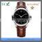 FS FLOWER - Noble Quality Man Quartz Genuine Leather Watch With Sapphire Glass