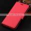 Wholesale litchi magnetic texture flip wallet case for htc one m9+